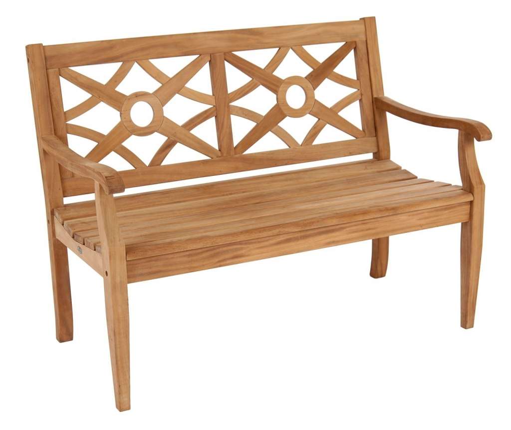Alexander Rose - Mahagoni Heritage Bank -  - 2-Sitzer - outdoor