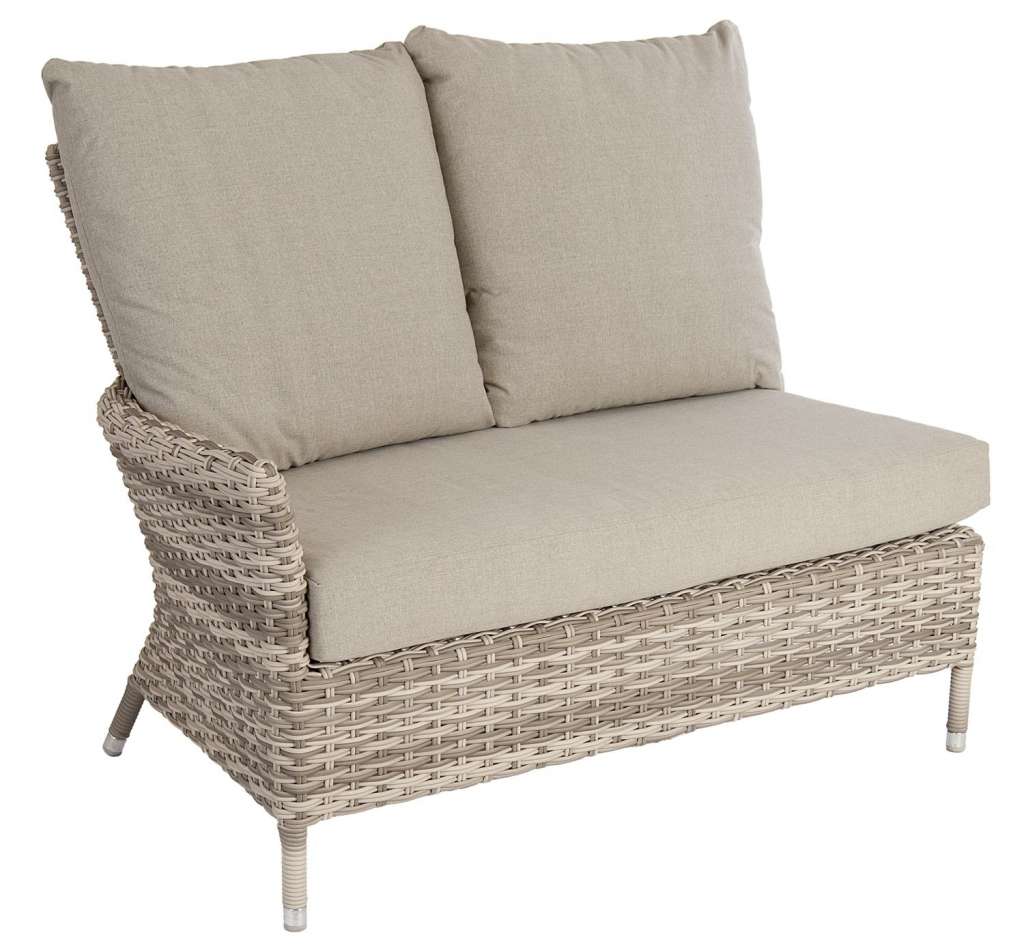 Alexander Rose - Kool Casual Dining Sofa Endelement links - outdoor