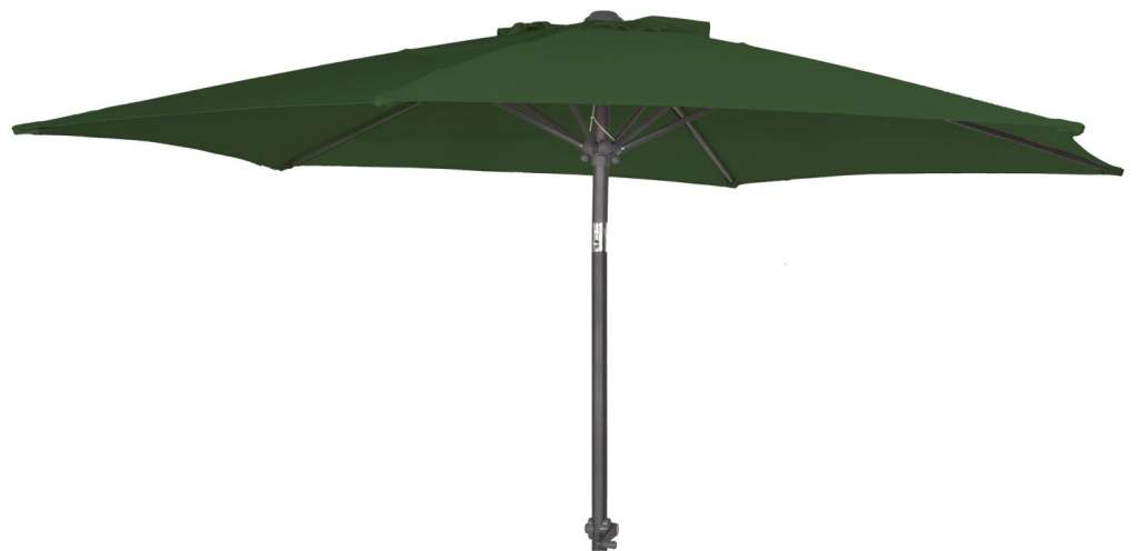 Alexander Rose - Alexander Rose Sonnenschirm rund mit Kurbel - Green - Alu - Ø 270 cm - outdoor