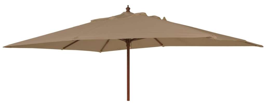Alexander Rose - Alexander Rose Sonnenschirm eckig - Taupe - outdoor