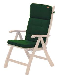 Alexander Rose - Alexander Rose Sitzkissen für Hochlehner - Forest Green - outdoor
