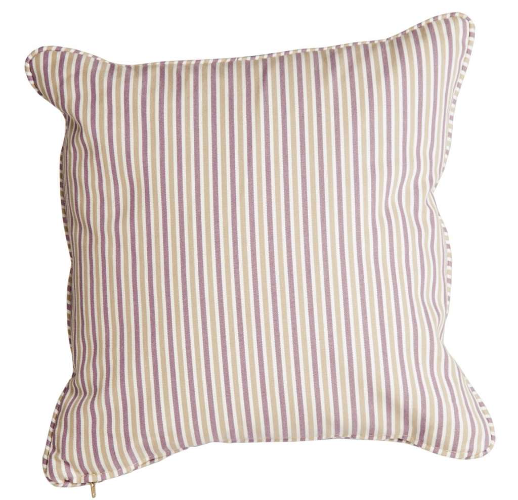 Alexander Rose - Alexander Rose Dekokissen - Lavendel Stripe - outdoor