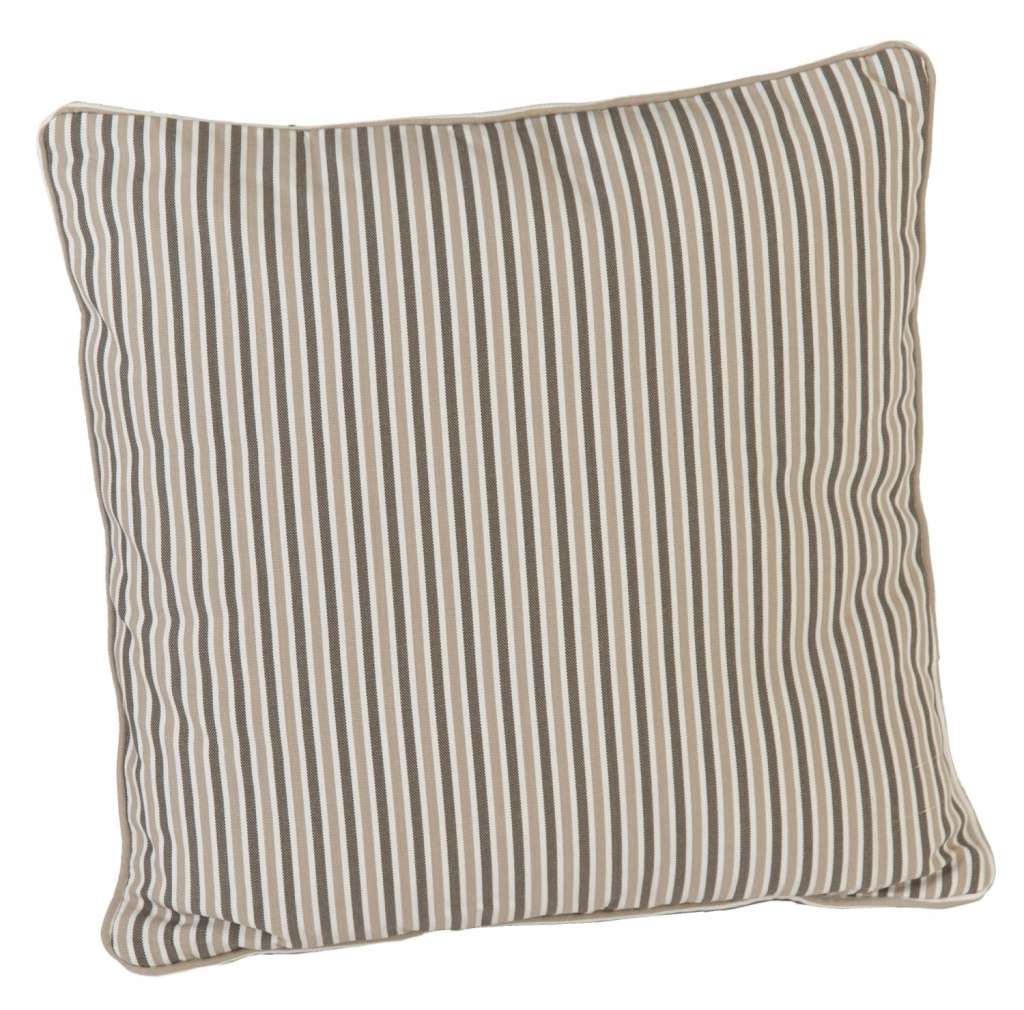 Alexander Rose - Alexander Rose Dekokissen - Mocha Stripe - outdoor