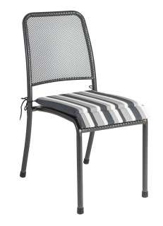 Alexander Rose - Portofino Sitzkissen für Stuhl - Charcoal - outdoor