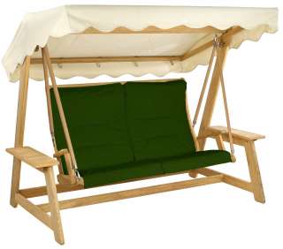 Alexander Rose - Alexander Rose Sitzkissen für Hollywoodschaukel - Forest Green - outdoor