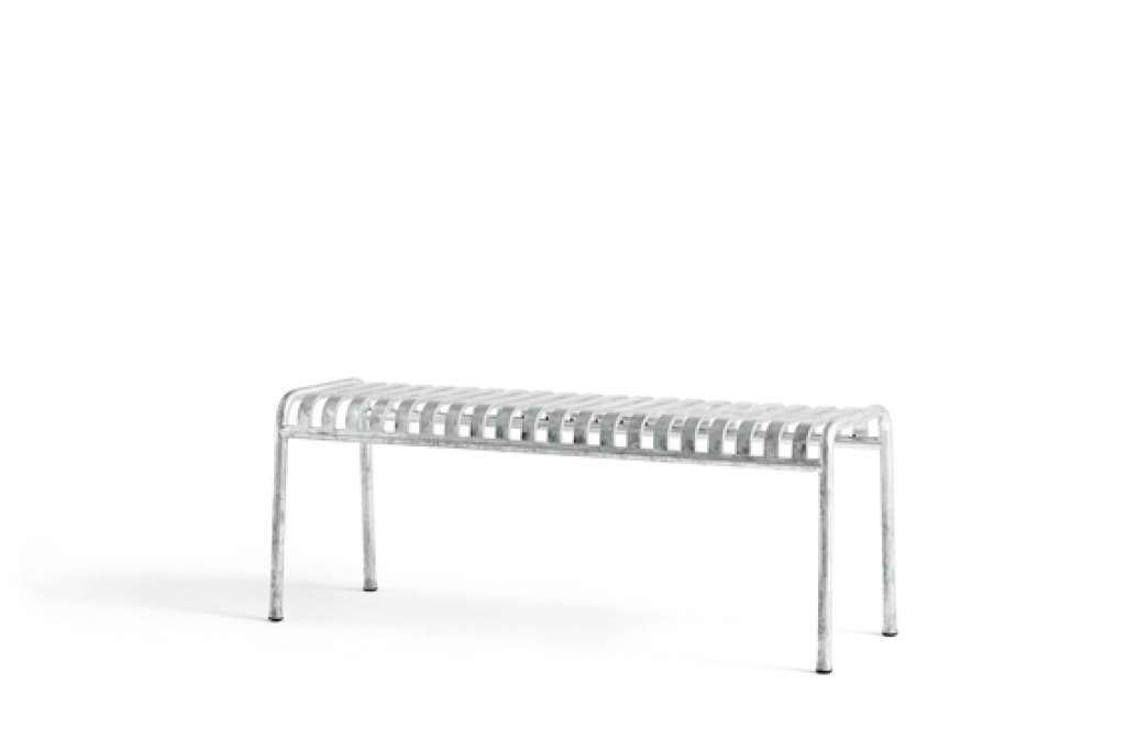 HAY - Palissade Bench - galvanized - outdoor