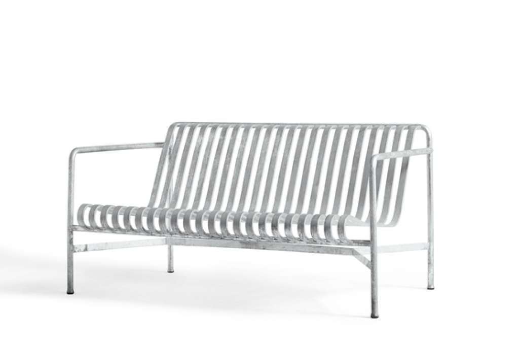 HAY - Palissade Lounge Sofa - galvanized - outdoor