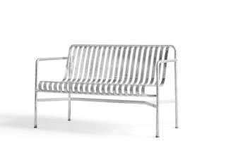 HAY - Palissade Dining Bench - galvanized - outdoor