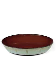 Serax - Terres De Rêve Teller tief - rust/ smokey blue - M - indoor