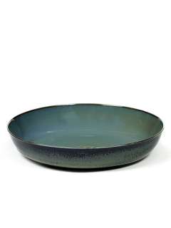 Serax - Terres De Rêve Teller tief - smokey blue/ dark blue - M - indoor