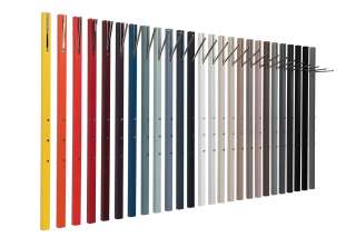 Schönbuch - Line Wandgarderobe - Lack granit - mit ausklappbarer Stange - indoor
