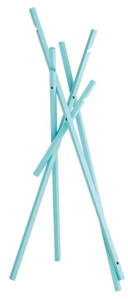 Schönbuch - Sticks Mini - aqua - Garderobenständer für Kinder - indoor