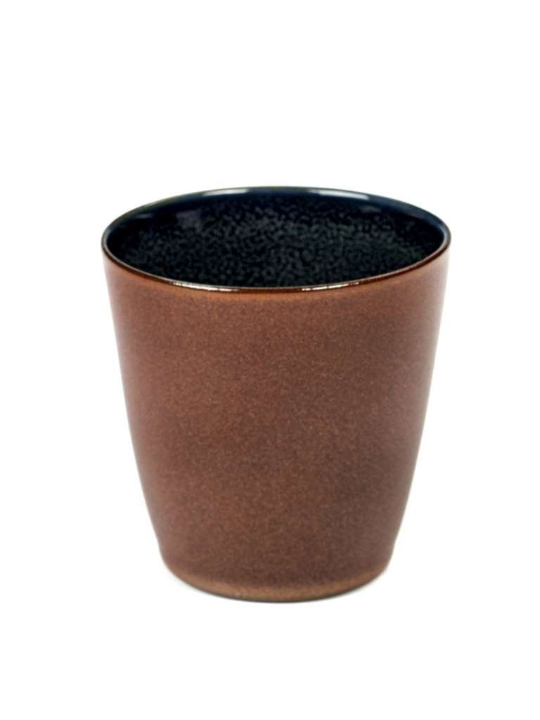 Serax - Terres De Rêve Becher conisch - rust/ dark blue - S - indoor