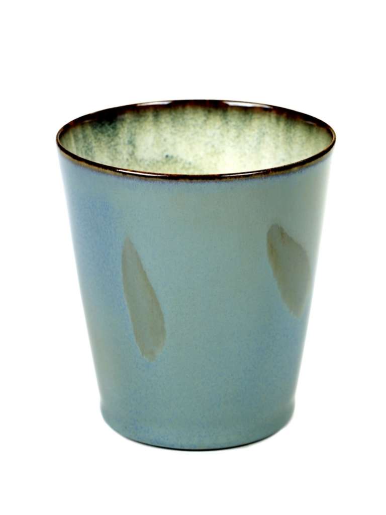 Serax - Terres De Rêve Becher conisch - smokey blue - M - indoor