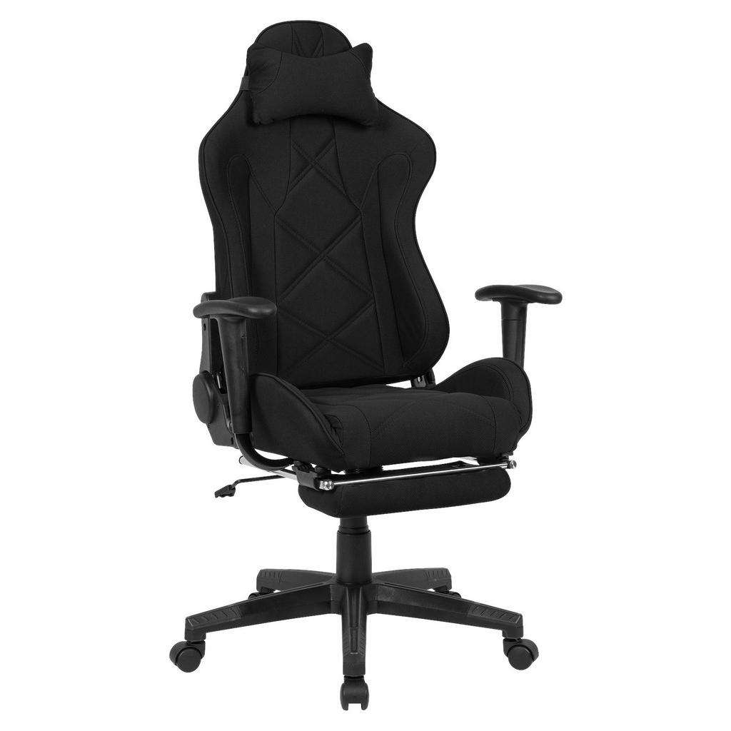 Carryhome GAMINGSTUHL Schwarz Textil