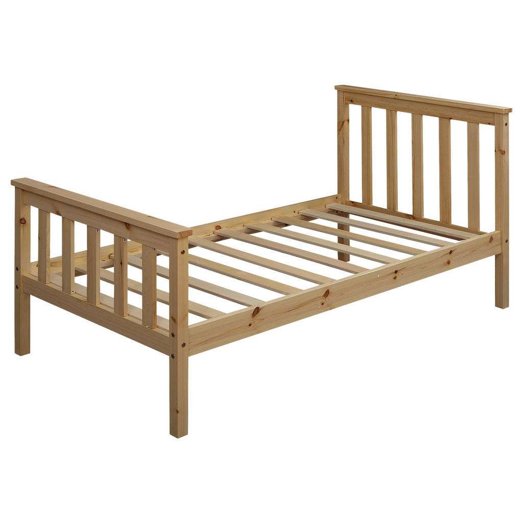 Carryhome KINDER-/JUNIORBETT Kiefer massiv Braun Braun