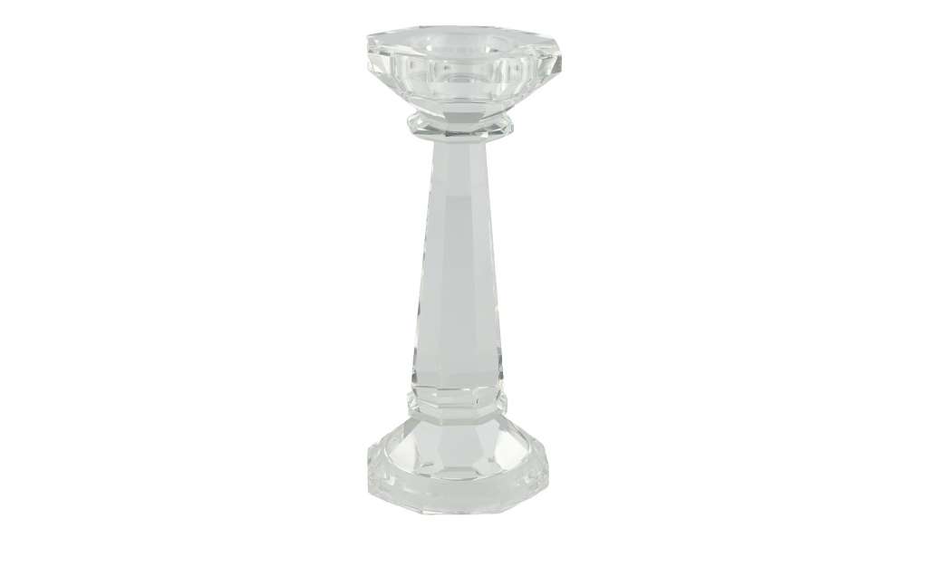 Peill+Putzler Kerzenhalter ¦ transparent/klar ¦ Glas  ¦ Maße (cm): H: 19 Ø: [8.0] Dekoration > Kerzen & Lichter > Kerzenständer - Höffner