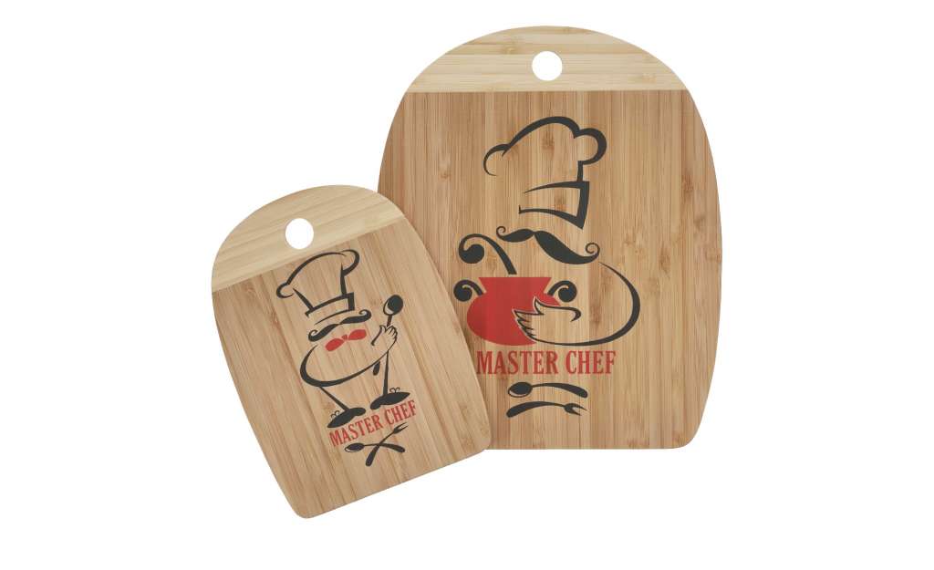 for friends Schneidebrett 2er Set  Bambus ¦ holzfarben ¦ Holz Küchenzubehör & Helfer > Schneidebretter - Höffner