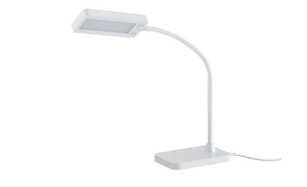 KHG LED-Tischleuchte, weiß ¦ weiß ¦ Maße (cm): B: 10 H: 40 Lampen & Leuchten > Innenleuchten > Tischlampen - Höffner
