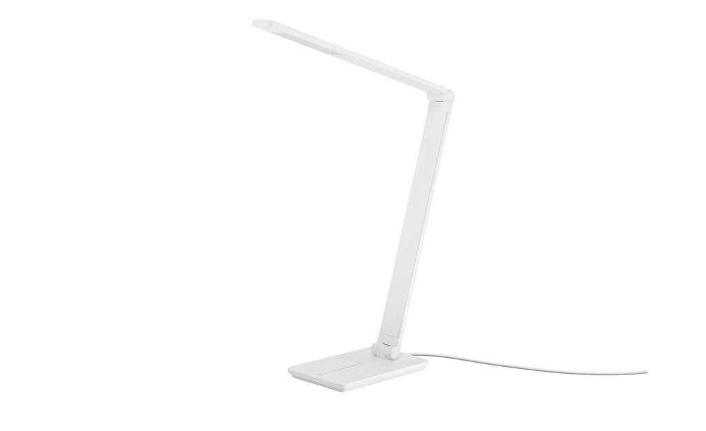 ML LED-Tischleuchte, 1-flammig, weiß ¦ weiß ¦ Maße (cm): B: 11,6 H: 43,5 Lampen & Leuchten > Innenleuchten > Tischlampen - Höffner
