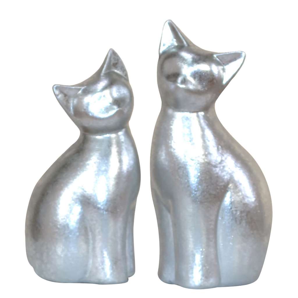 home24 Dekofigur Katzen (2-teilig)