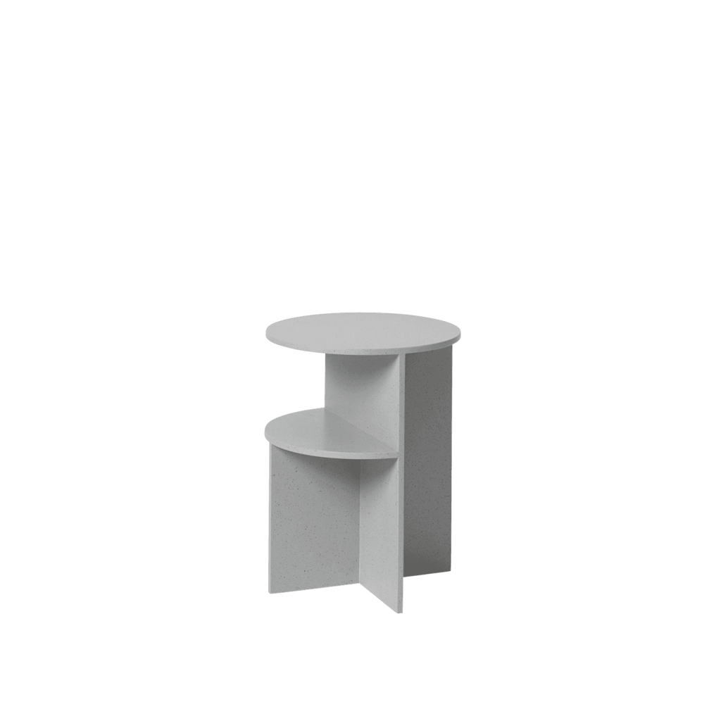 Muuto - Halves Beistelltisch - Light Grey - indoor