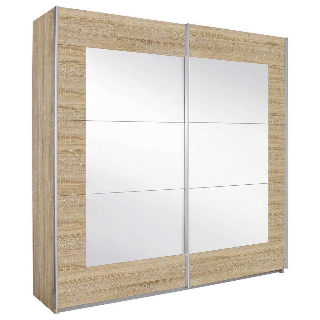 Xora SCHWEBETÜRENSCHRANK 2-türig Braun