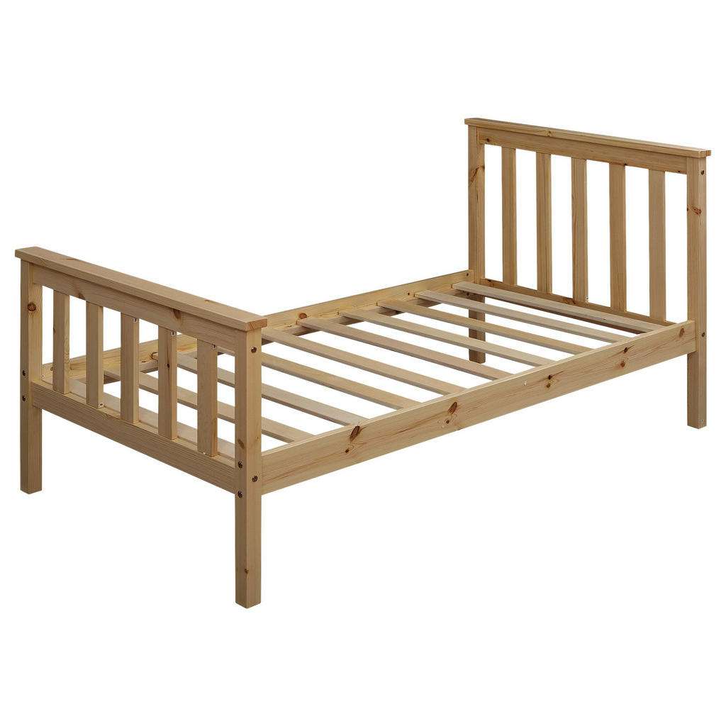 Carryhome KINDER-/JUNIORBETT Kiefer massiv Braun Braun