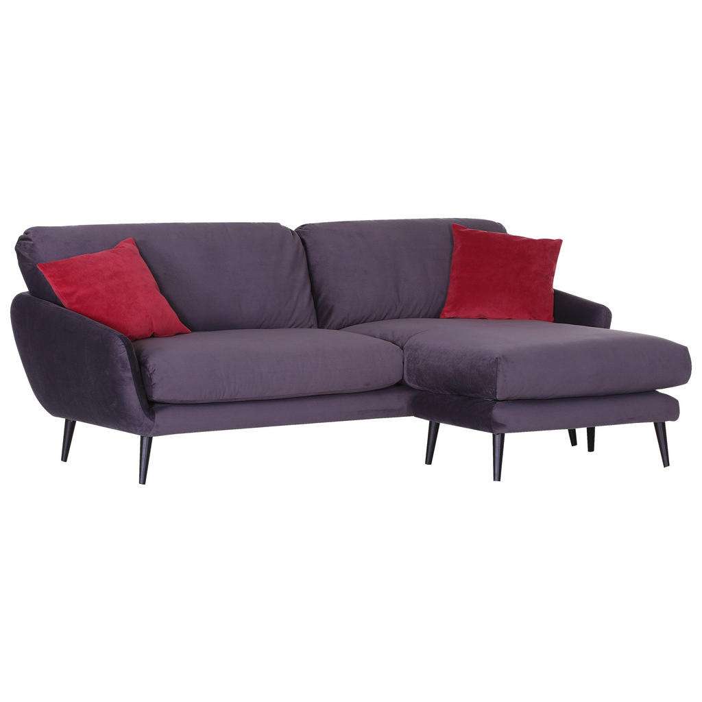 Carryhome WOHNLANDSCHAFT Rot Mikrofaser