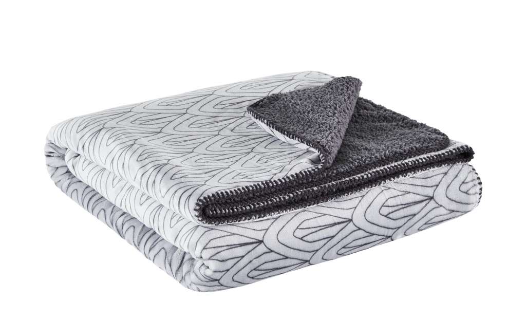 HOME STORY Flanell Fleecedecke  Luxury ¦ grau ¦ 100% Polyester ¦ Maße (cm): B: 150 Heimtextilien > Kuscheldecken - Höffner