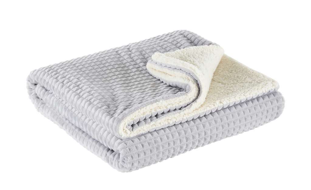 Flanell Fleecedecke  Lexi ¦ grau ¦ 100% Polyester ¦ Maße (cm): B: 150 Heimtextilien > Kuscheldecken - Höffner