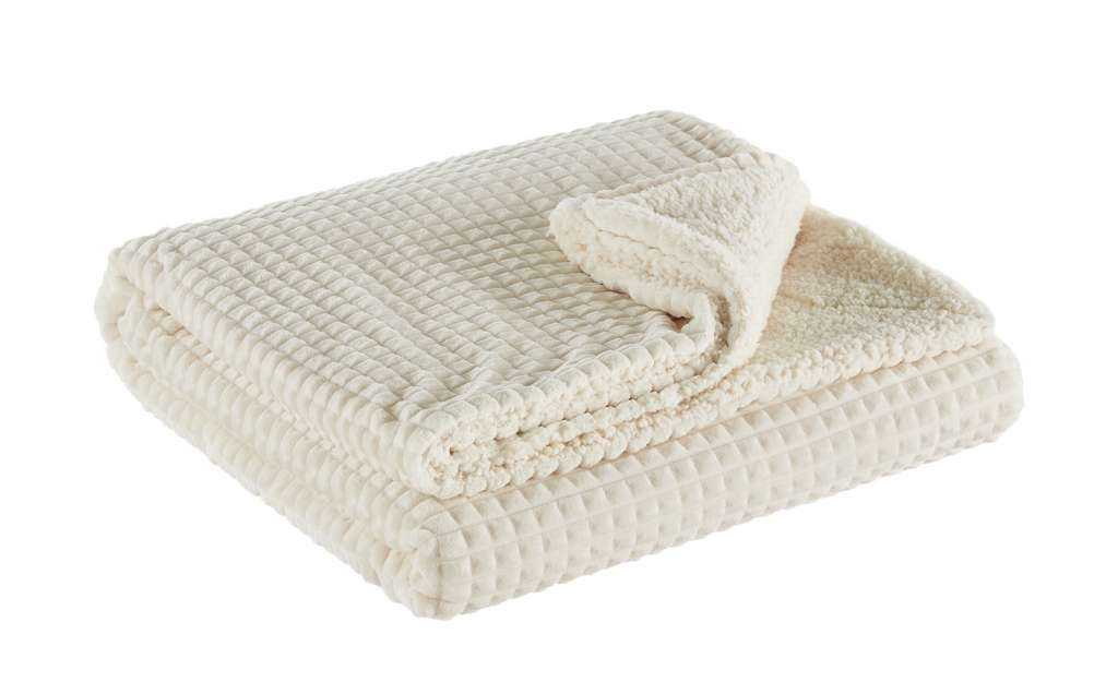 Flanell Fleecedecke  Lexi ¦ weiß ¦ 100% Polyester ¦ Maße (cm): B: 150 Heimtextilien > Kuscheldecken - Höffner