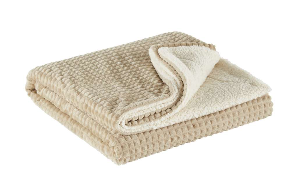 Flanell Fleecedecke  Lexi ¦ beige ¦ 100% Polyester ¦ Maße (cm): B: 150 Heimtextilien > Kuscheldecken - Höffner