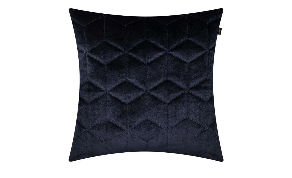 JOOP! Zierkissen   J-VELVETY ¦ blau ¦ Polyester ¦ Maße (cm): B: 45 Heimtextilien > Kissen > Dekokissen - Höffner