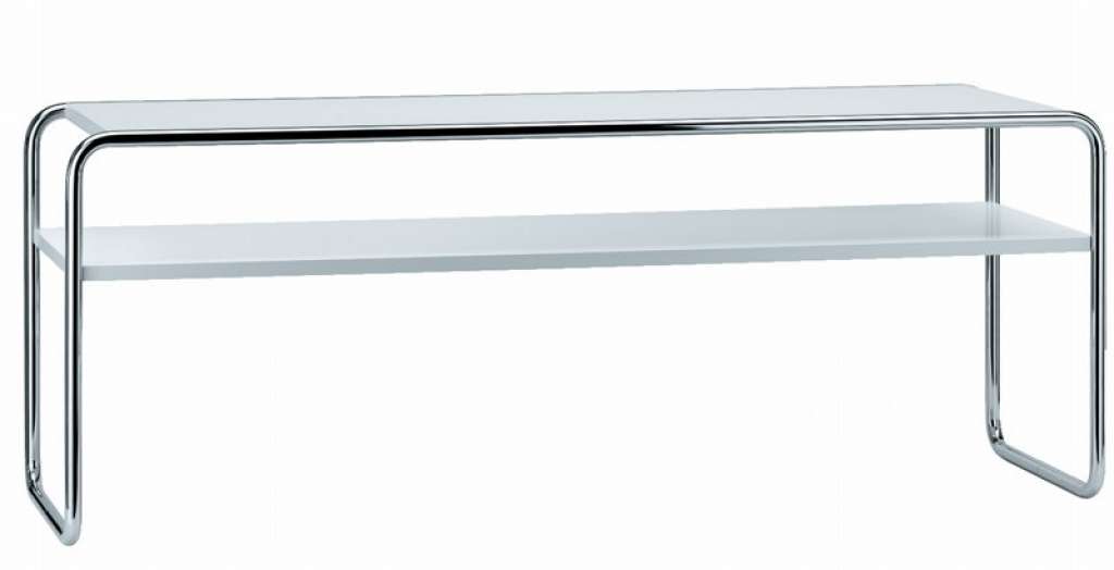 Thonet - B 10/1 Beistelltisch - aufgehellt gebeizt - indoor