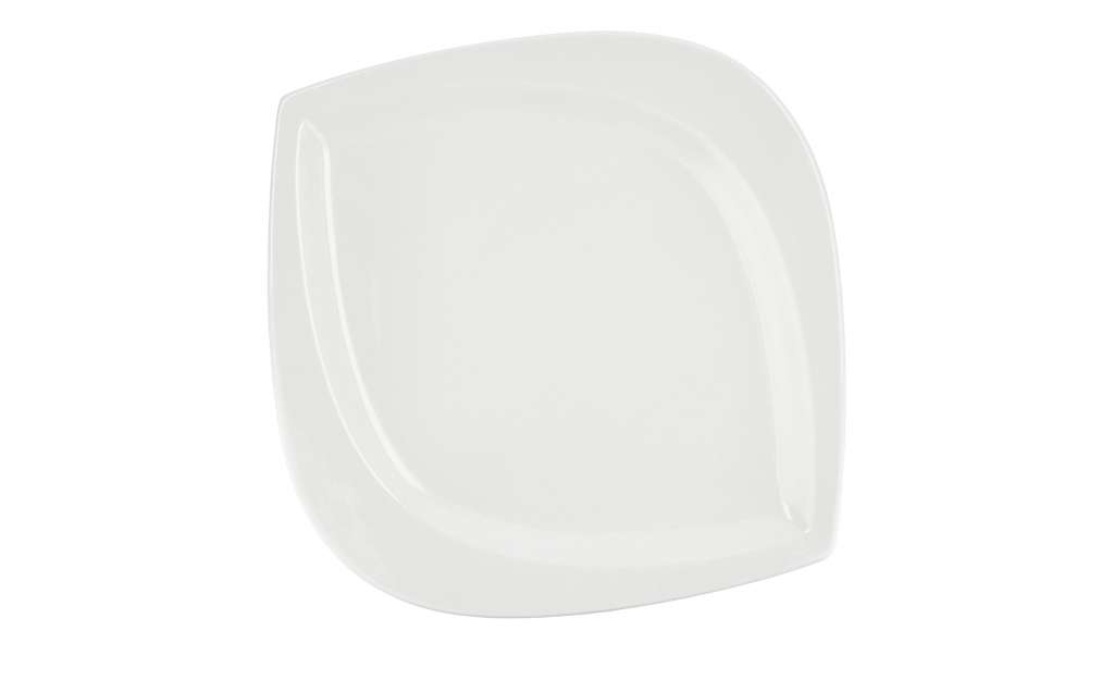 Peill+Putzler Dessertteller  Milano ¦ weiß ¦ Porzellan ¦ Maße (cm): B: 22 H: 2,2 Geschirr > Teller - Höffner