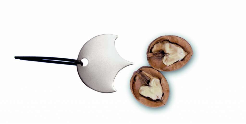 Raumgestalt - Nuss-Drängler - silber - indoor