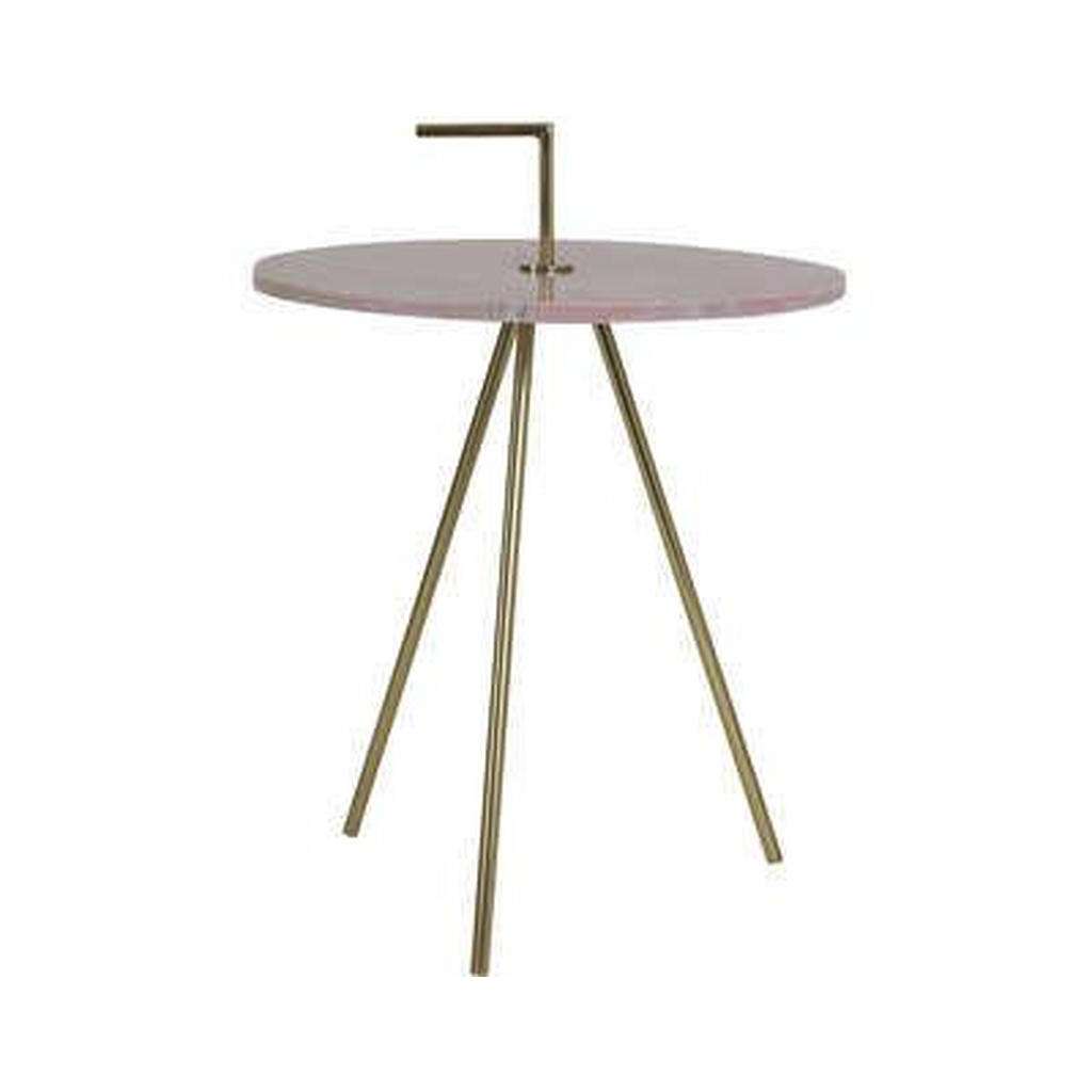 XXXL BEISTELLTISCH Rosa, Gold