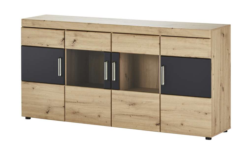 Sideboard  Parma ¦ holzfarben ¦ Maße (cm): B: 181,3 H: 89,1 T: 41,1 Kommoden & Sideboards > Sideboards - Höffner