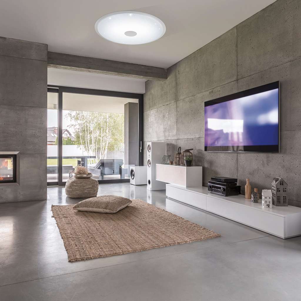 home24 LED-Deckenleuchte Moratica