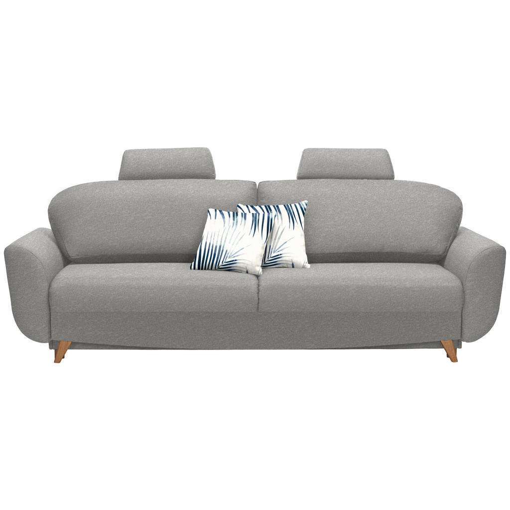 Novel SCHLAFSOFA Webstoff Grau
