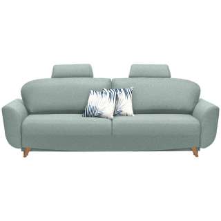 Novel SCHLAFSOFA Webstoff Türkis