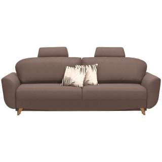 Novel SCHLAFSOFA Webstoff braun