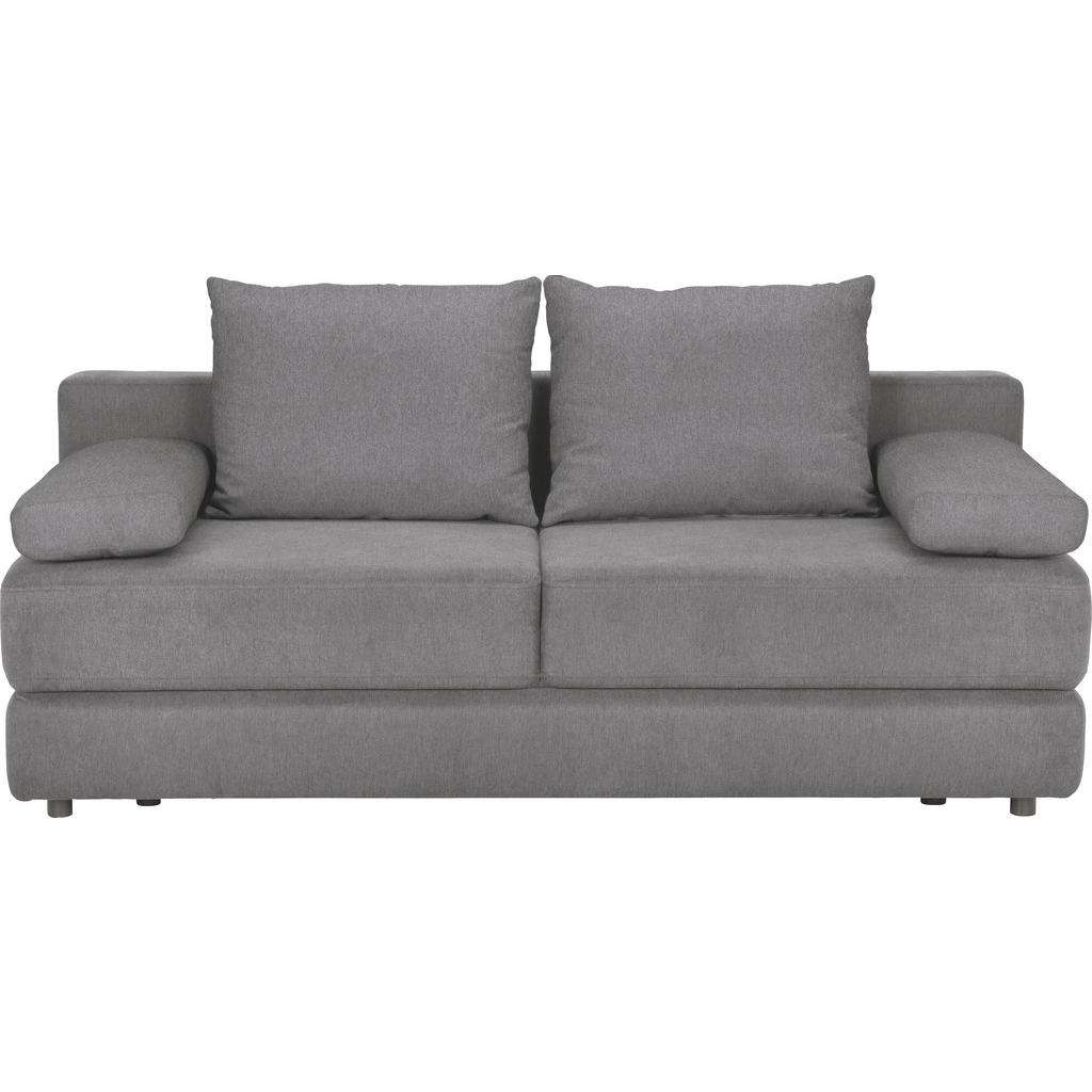 Carryhome SCHLAFSOFA Webstoff Grau