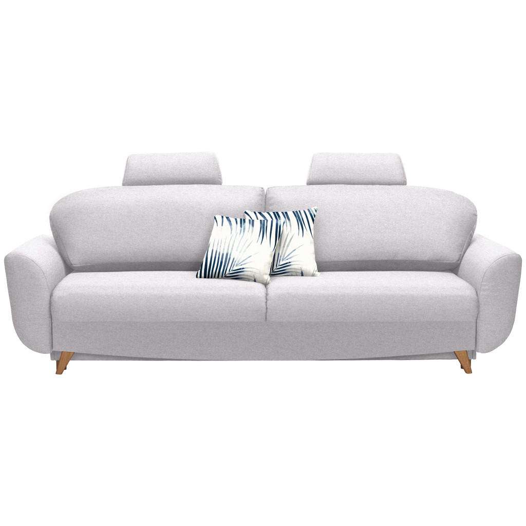 Novel SCHLAFSOFA Webstoff Grau