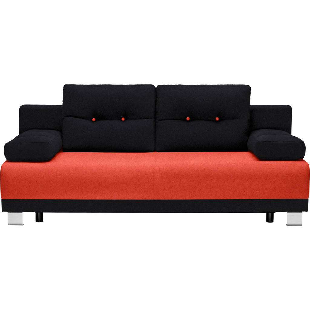 Carryhome SCHLAFSOFA Webstoff Mehrfarbig