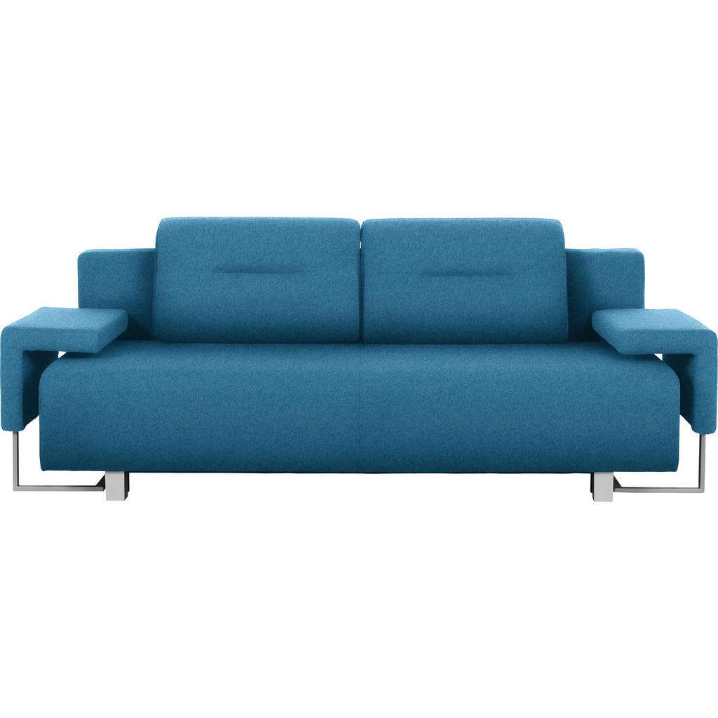 Carryhome SCHLAFSOFA Webstoff Türkis