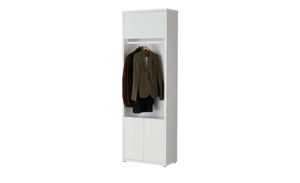 Mehrzweckschrank  Cabino ¦ weiß ¦ Maße (cm): B: 70 H: 211,6 T: 34 Garderoben & Kleiderstangen > Schuhschränke - Höffner