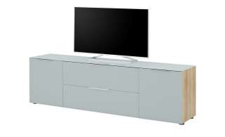 TV-Lowboard  Vitreo ¦ grau ¦ Maße (cm): B: 180,4 H: 53,9 T: 40 TV- & Media Möbel > TV-Racks - Höffner