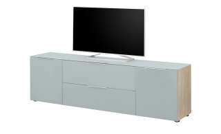 TV-Lowboard  Vitreo ¦ grau ¦ Maße (cm): B: 180,4 H: 53,9 T: 40 TV- & Media Möbel > TV-Racks - Höffner